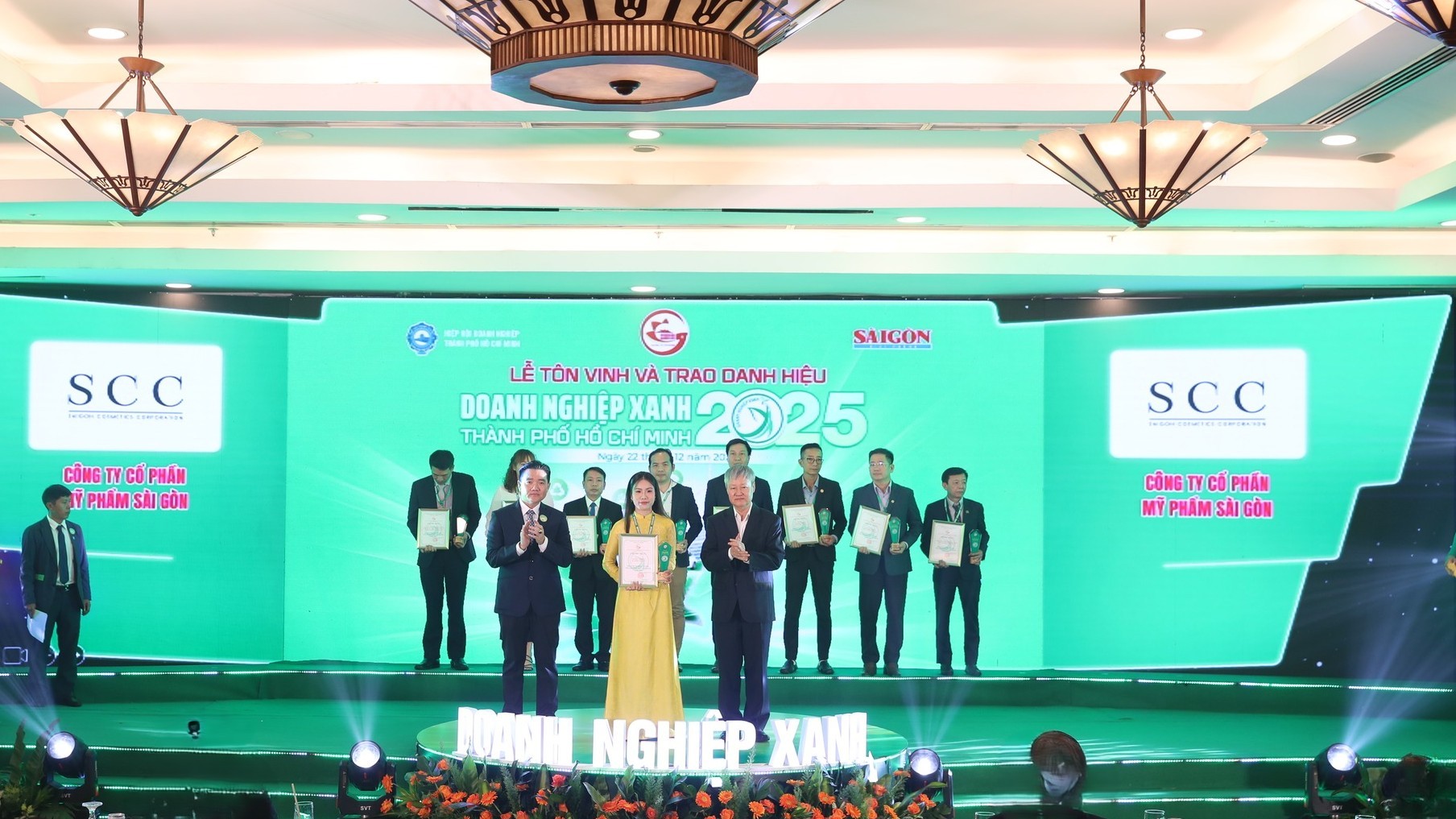 For three consecutive years, SCC has been honored as a “Green Enterprise of Ho Chi Minh City 2025,” a distinction that underscores the company’s unwavering commitment to sustainable development and environmentally responsible business practices.